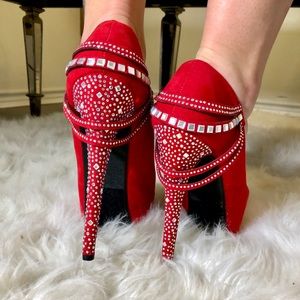 High Heel Red Pumps